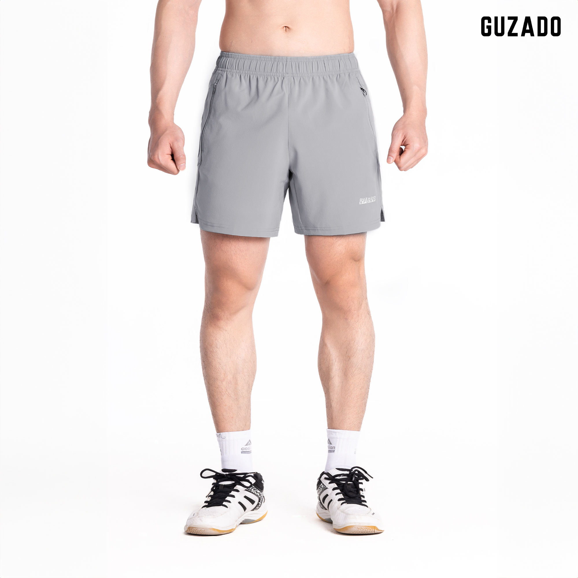 Quần Run GUZADO Quần Tập Gym, Chạy Bộ, Chất Gió Mềm Mịn GSR11_thumbnail_5