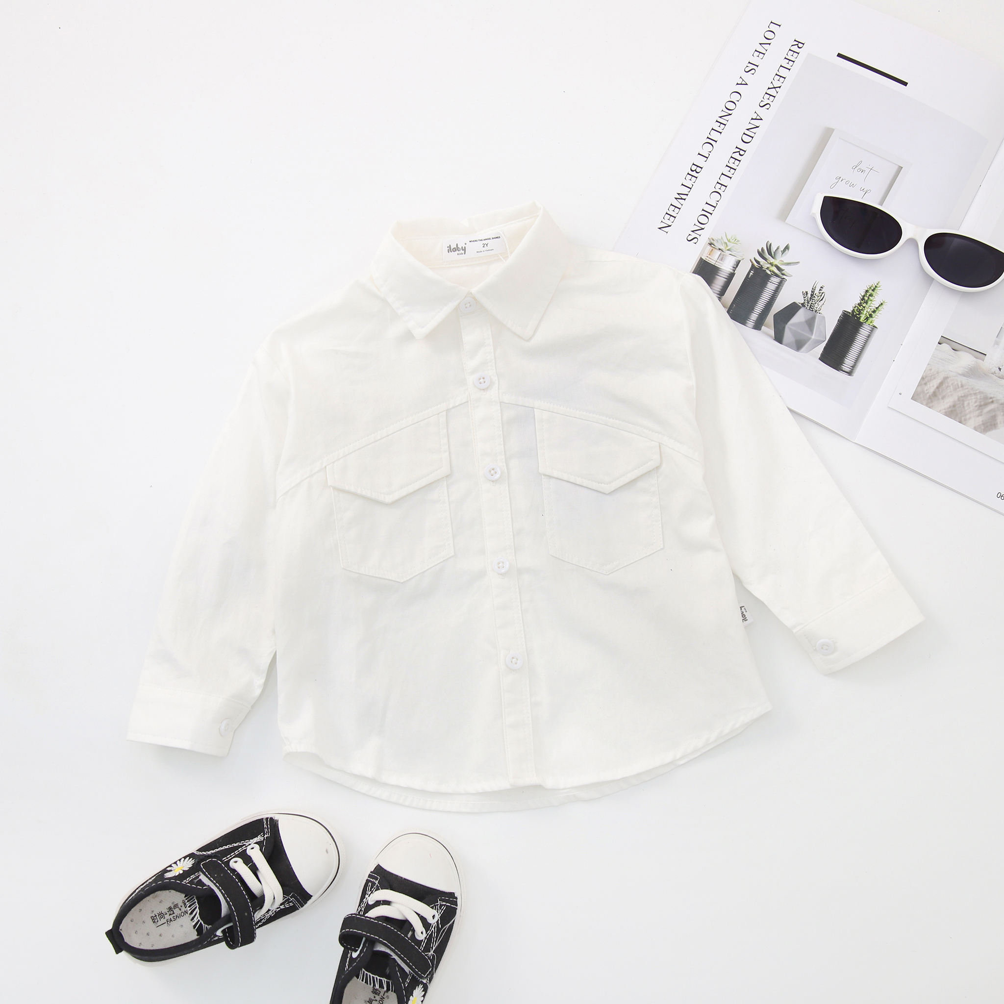 Áo sơ mi dài tay túi ốp chéo_thumbnail_1