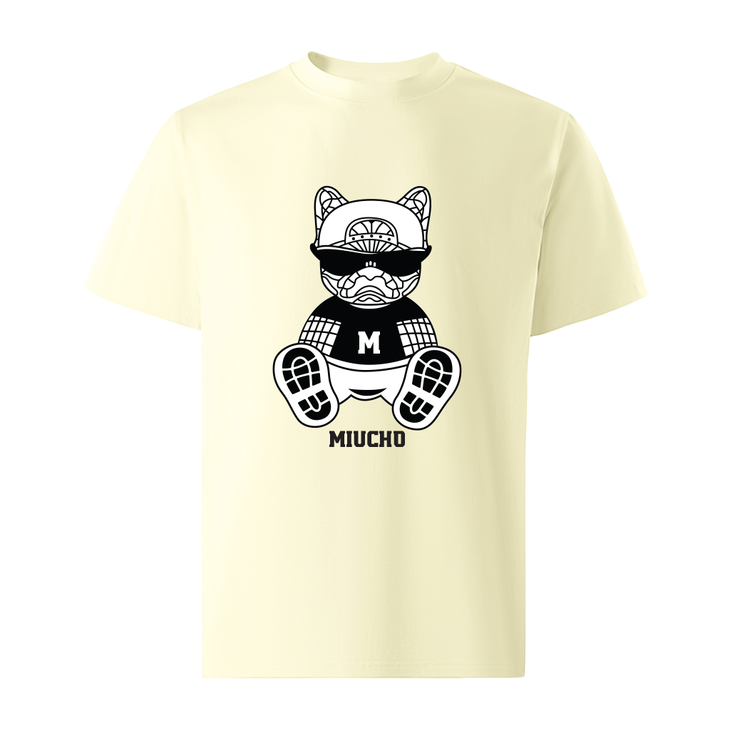 Áo phông nam form rộng 1923 Miucho Iconic vải cotton 4c thoáng mát cổ tròn in artwork_thumbnail_0