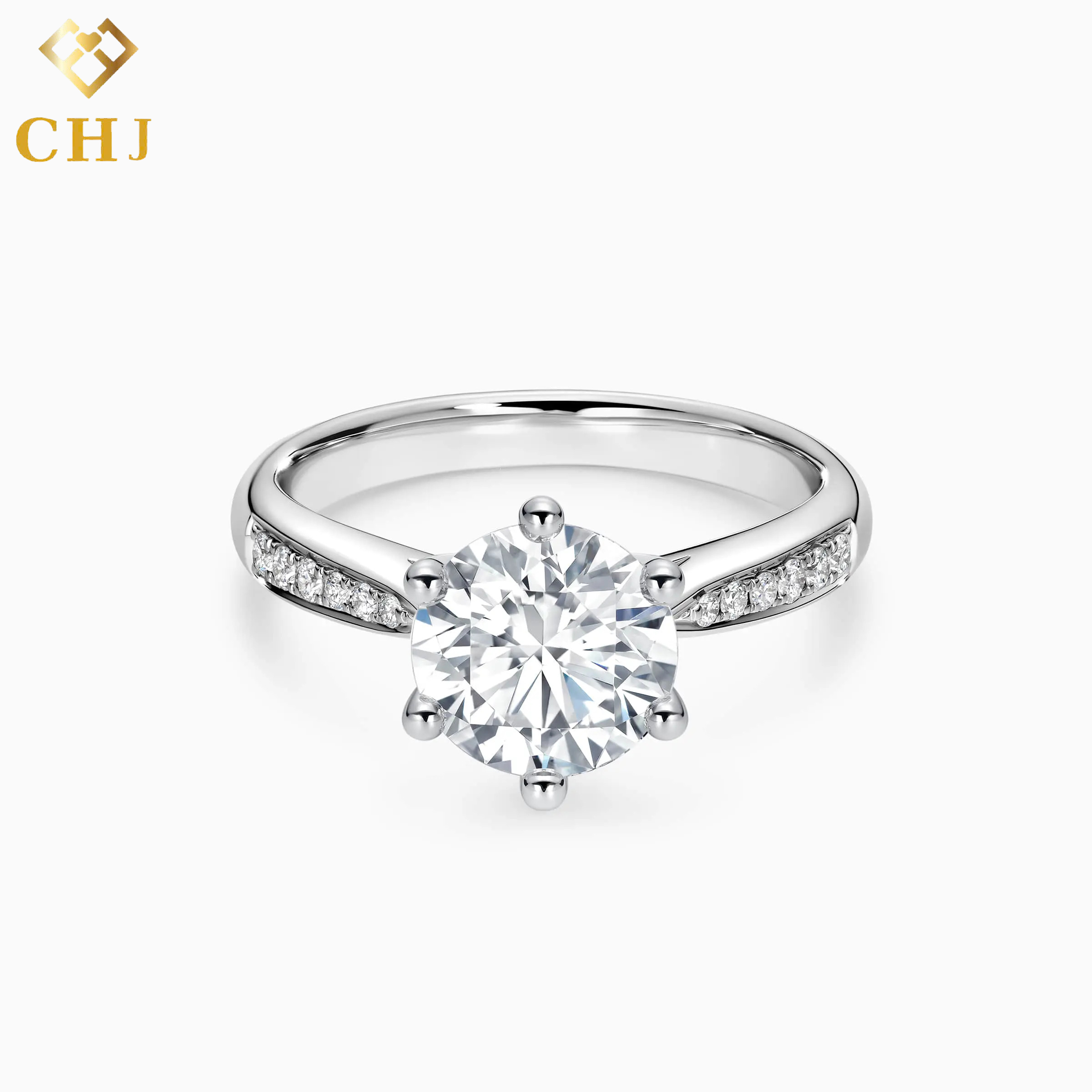 Nhẫn Cầu Hôn Kim Cương Solitaire CHJ001_thumbnail_4