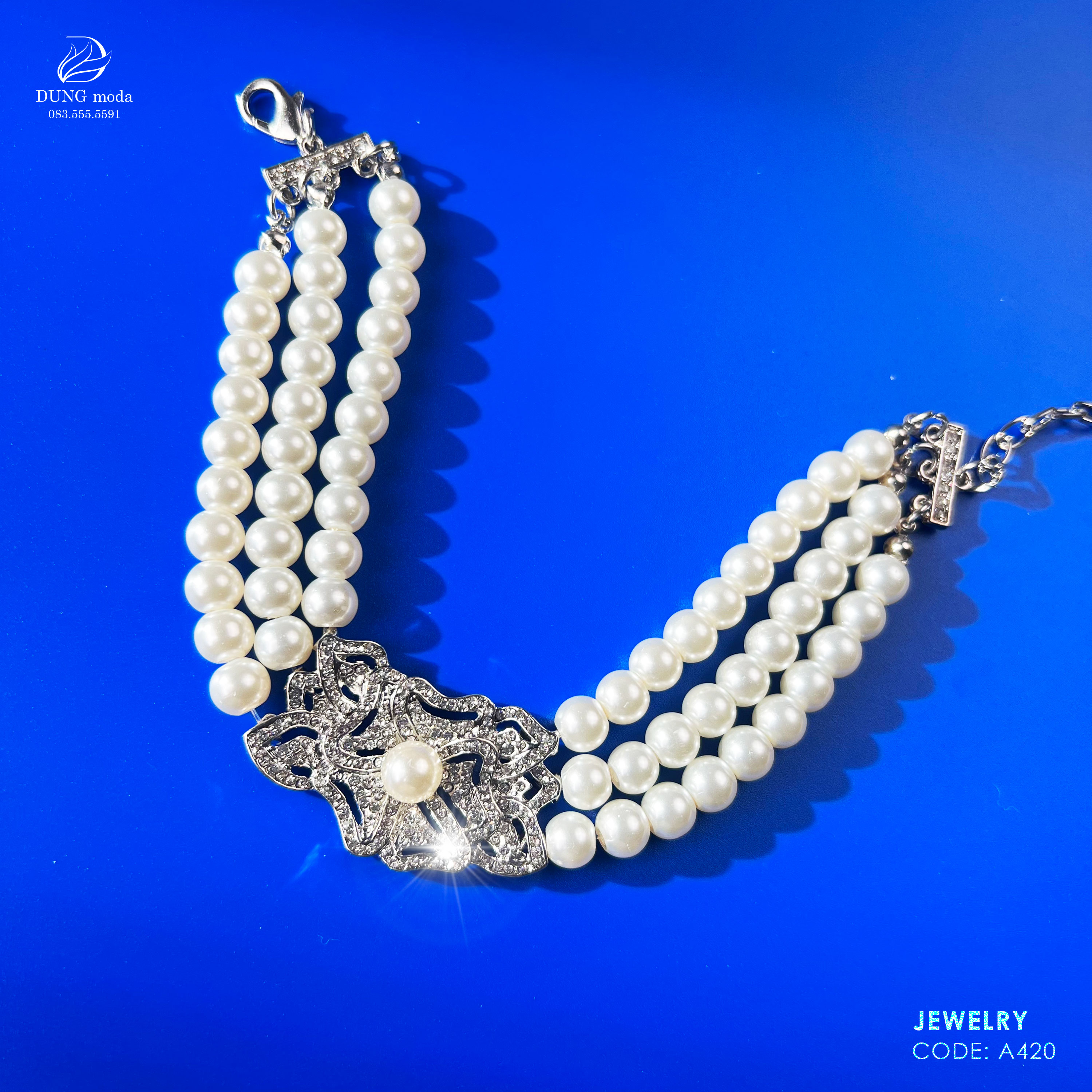 Bộ Trang Sức Ngọc Trai A420_thumbnail_1