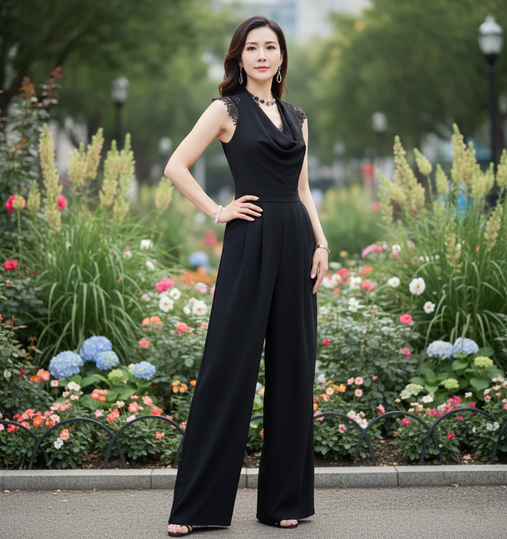 Jumpsuit kiểu yếm phối ren cao cấp_thumbnail_3