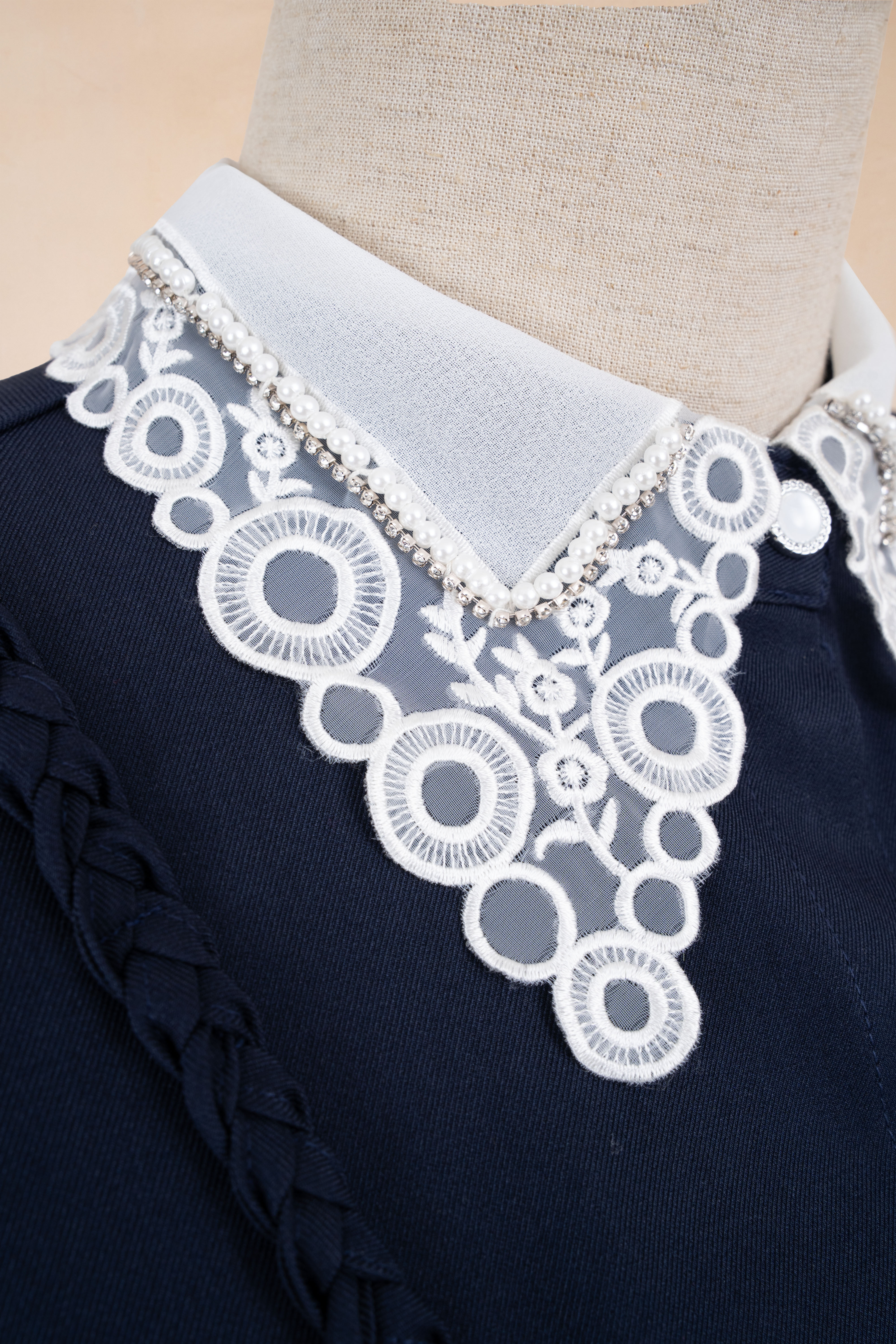 Đầm Xoè Cúc Phối Ren_thumbnail_3