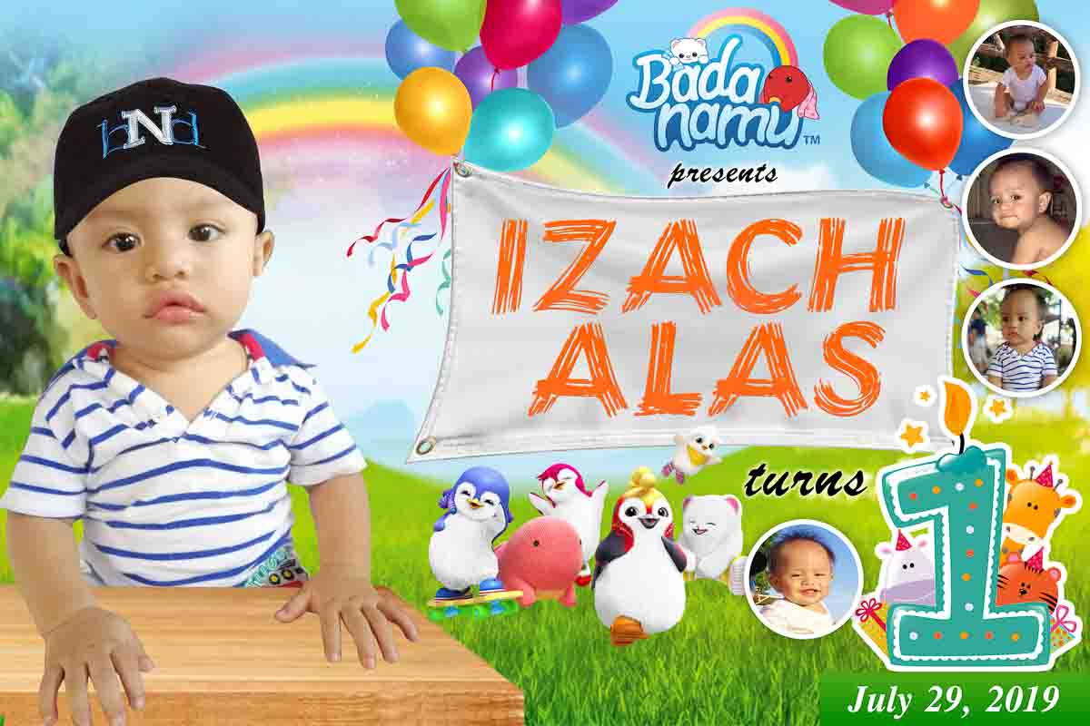 Bada Namu Theme Birthday Tarp