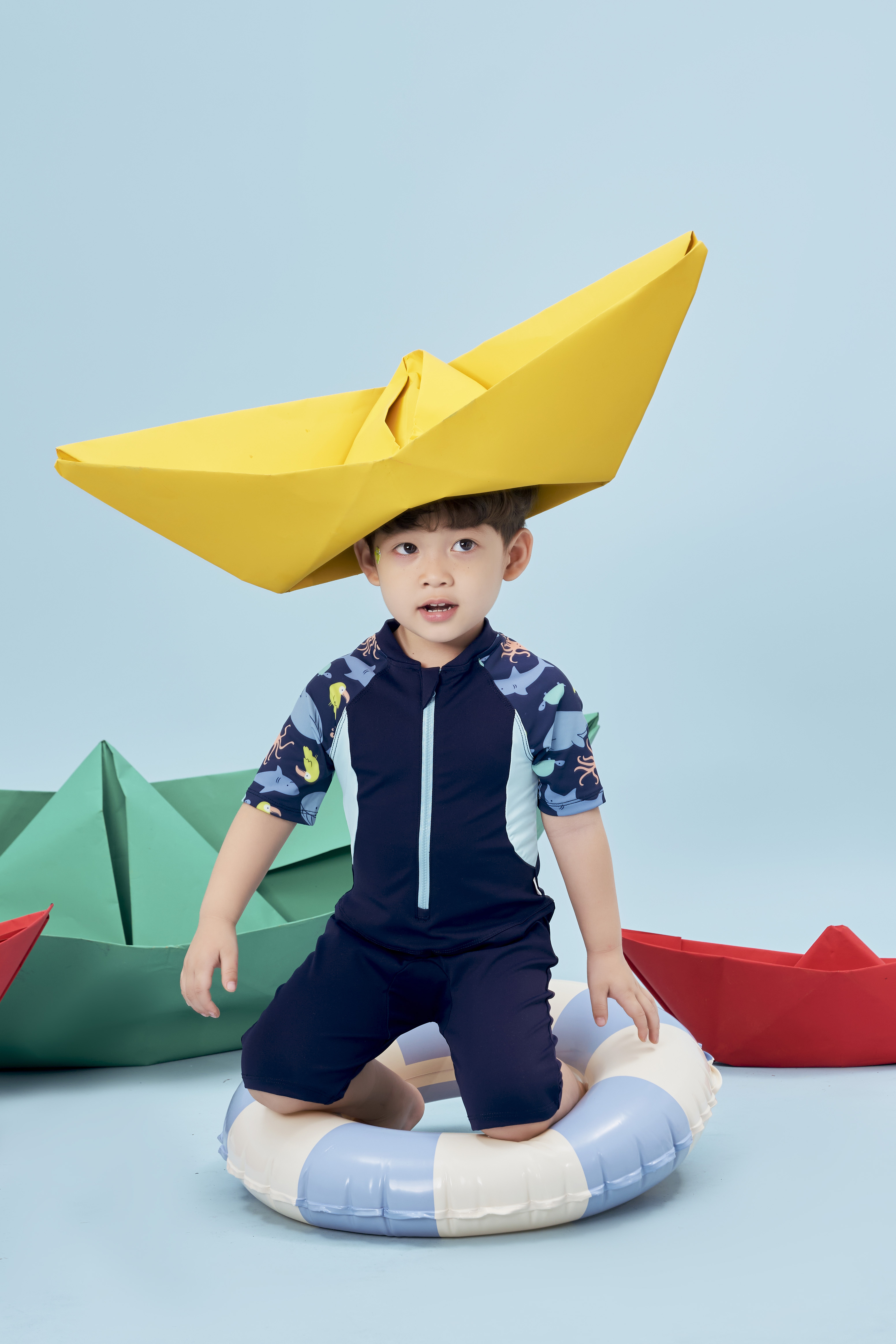 Bộ bơi phối tay hoạ tiết cổ khoá_thumbnail_4