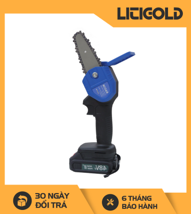 [CAO CẤP] Máy Cưa Xích Mini Dùng Pin 5 Cell Kason – Litigold