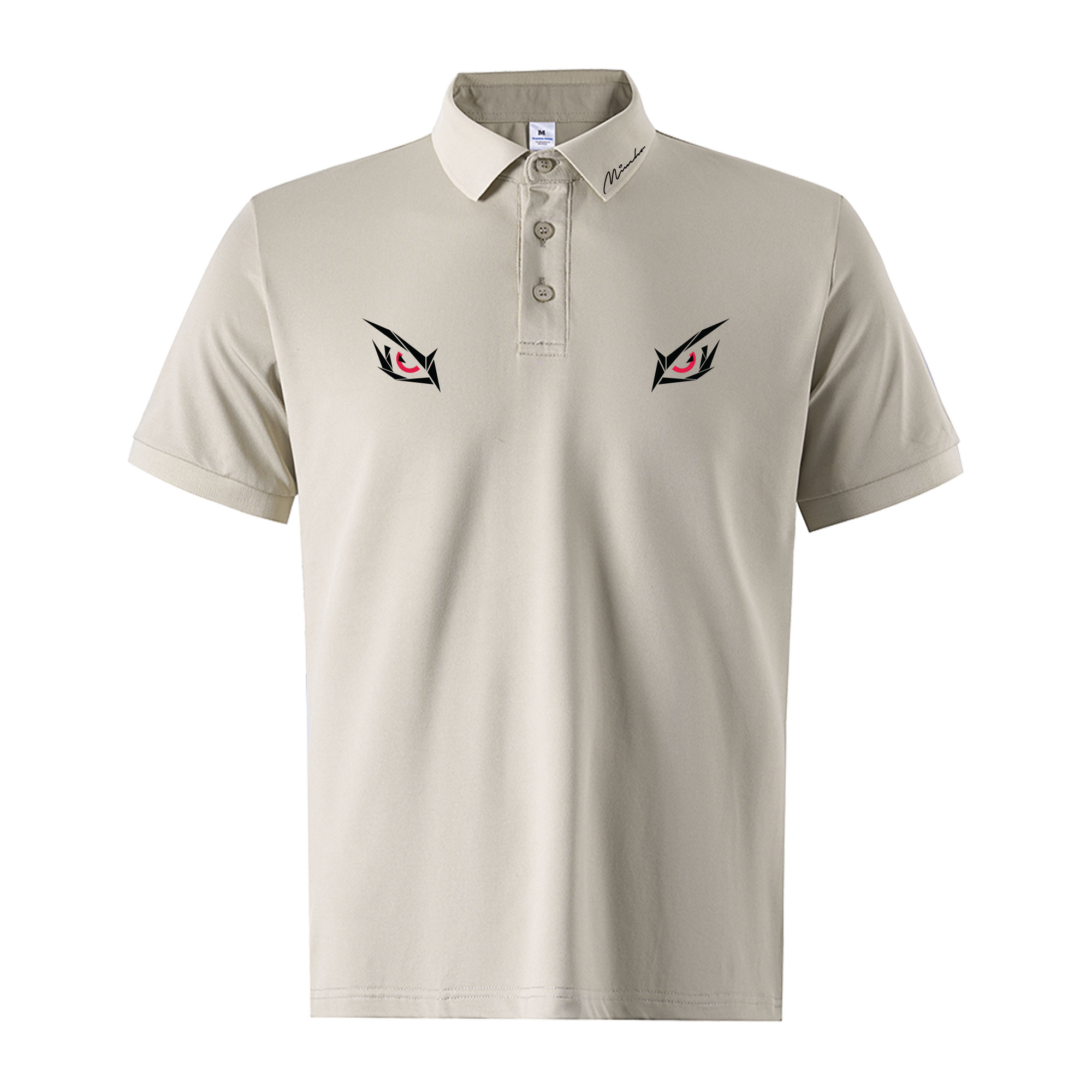 Áo polo nam form vừa 1916 Miucho Iconic vải cá sấu đứng form thoáng mát in artwork_thumbnail_0