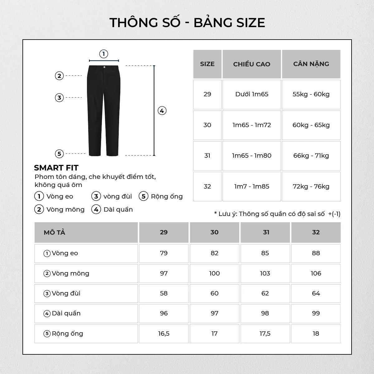 Quần Dài Nam Smart Fit Khaki_thumbnail_2