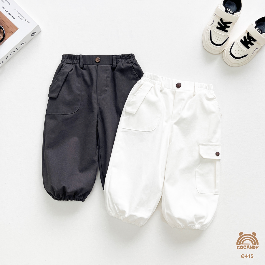 Quần dài TRẮNG bomber túi hộp chéo_thumbnail_3