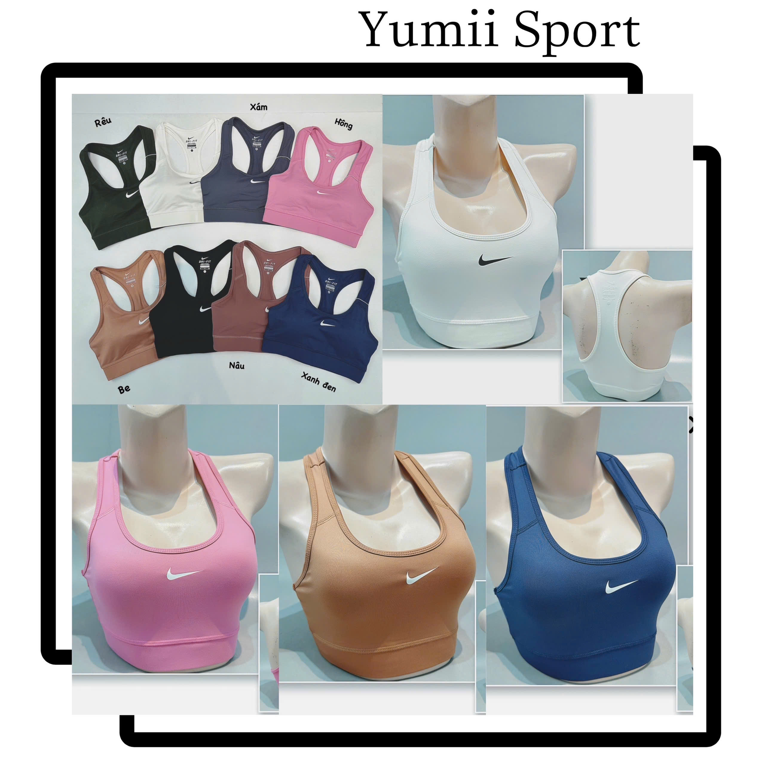 Áo Bra Thể Thao Nk Nhỏ Form Cơ Bản