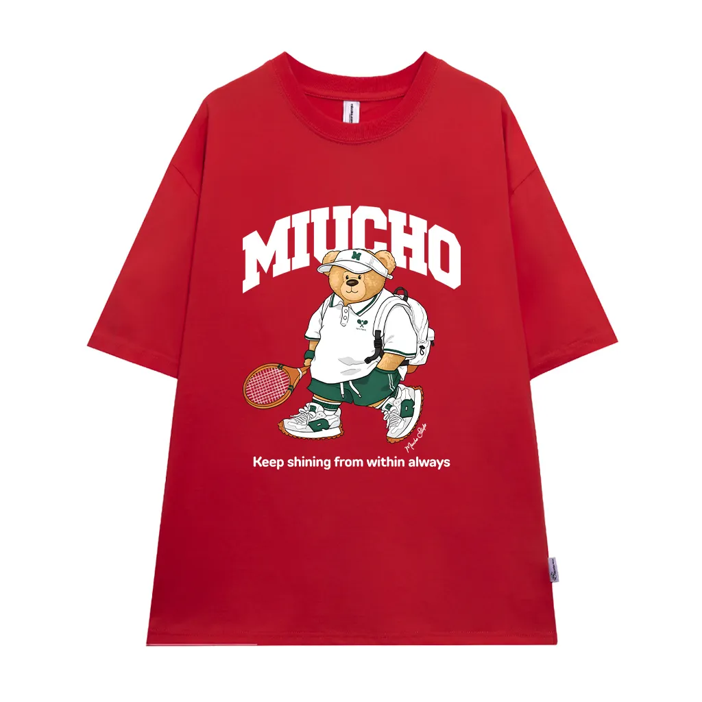 Áo thun form rộng Miucho Gấu Teddy 3111_thumbnail_10