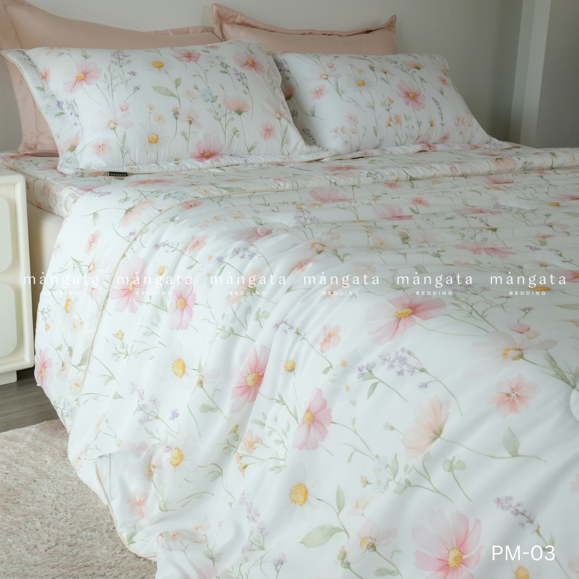 PM03 - Bộ Premium Modal chăn ga cao cấp