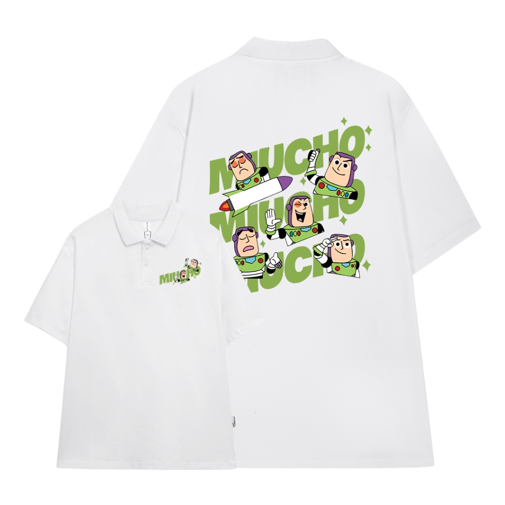 Áo polo nam đứng form tôn dáng PLD831 Miucho Man tay ngắn vải cotton Cổ trụ in mix_thumbnail_8