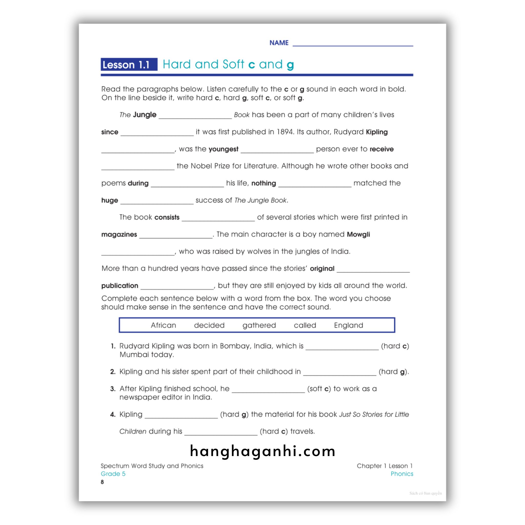 Sách Spectrum Word Study and Phonics Workbook Grade 5_thumbnail_11