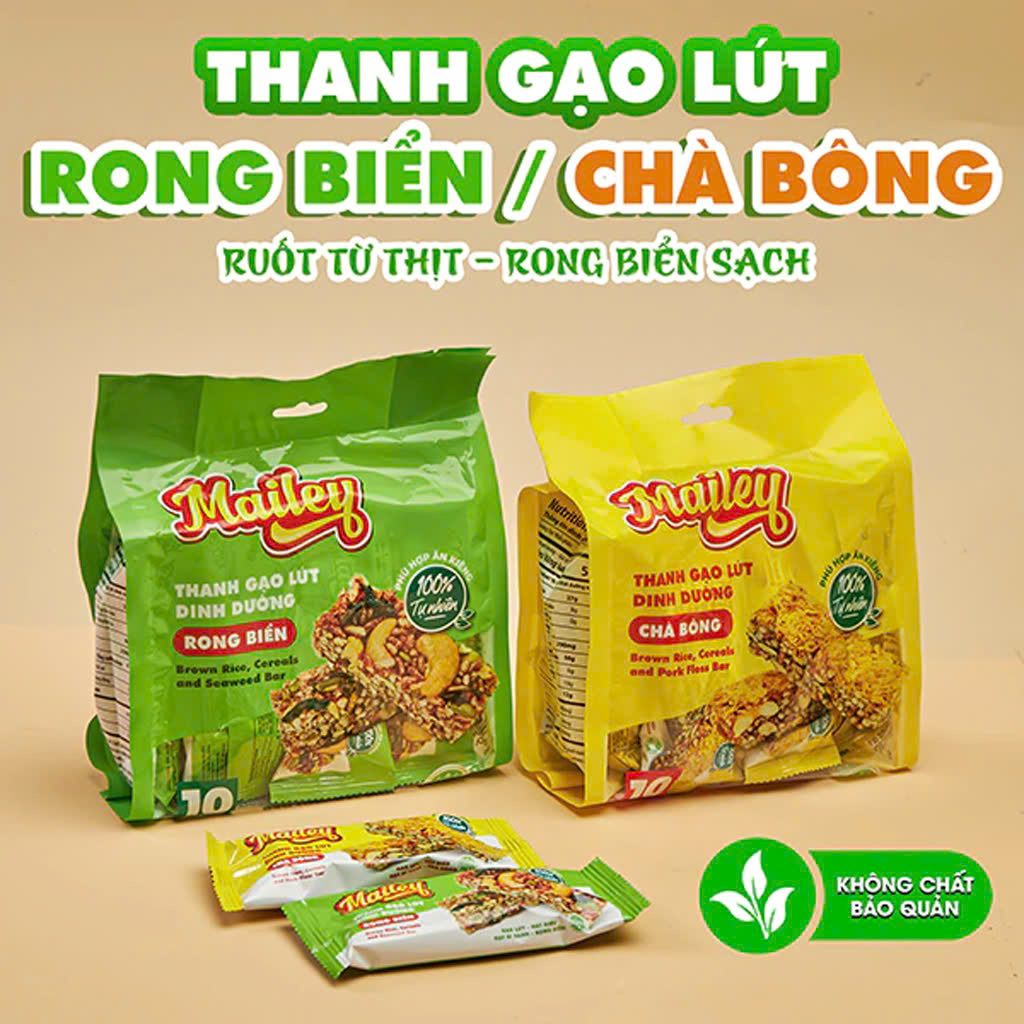 Combo 4 Gói Thanh Gạo Lứt