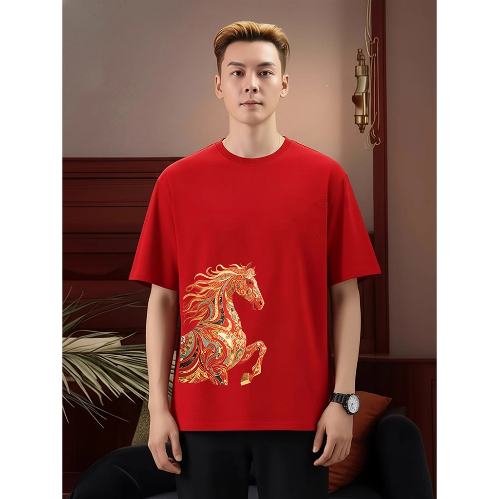 Áo thun nam form rộng Tết Cổ Truyền Miucho Iconic thoáng mát dày dặn in mix 2961_thumbnail_2