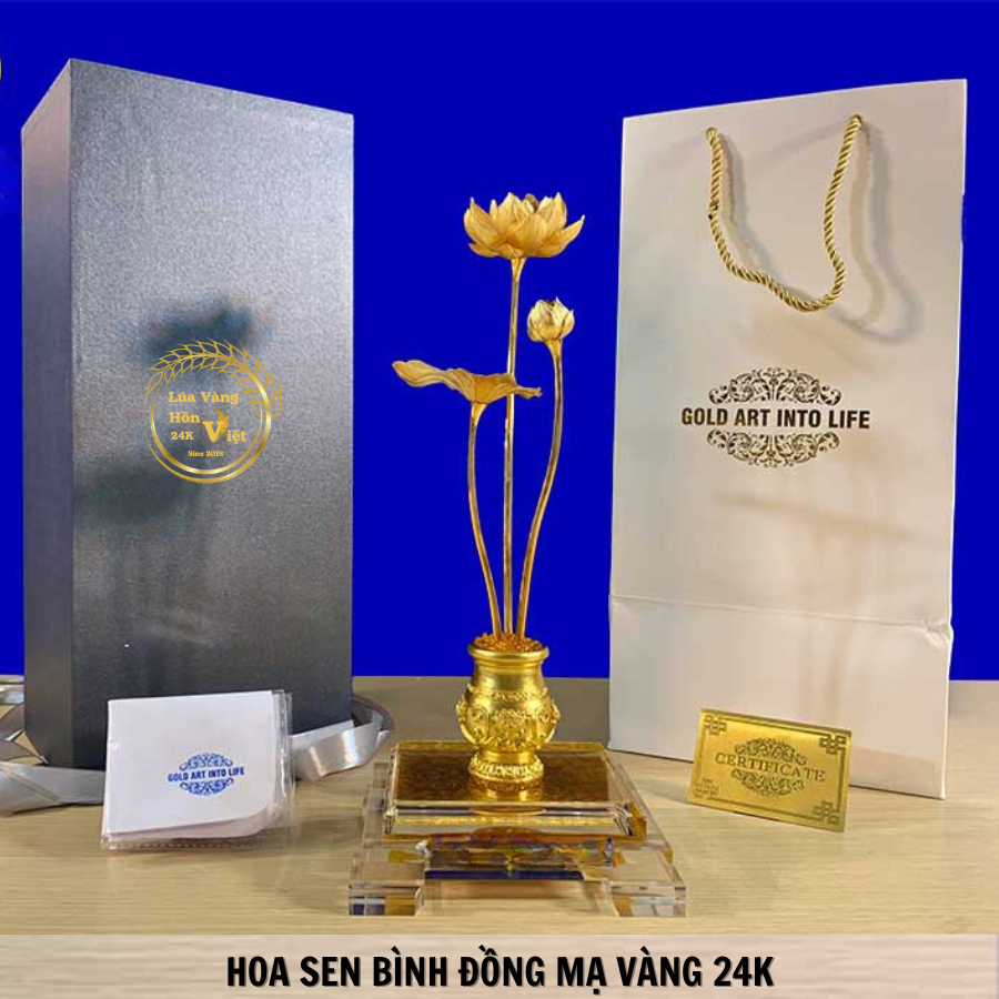 HOA SEN BÌNH ĐỒNG MẠ VÀNG 24K_thumbnail_1