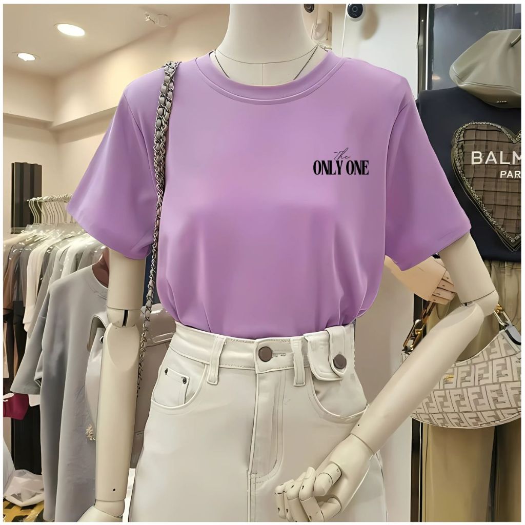 [Form Rộng] Áo thun nữ 𝐋𝐎𝐙𝐀 in chữ chất liệu cotton co giãn 4 chiều - Mã G0265_thumbnail_9