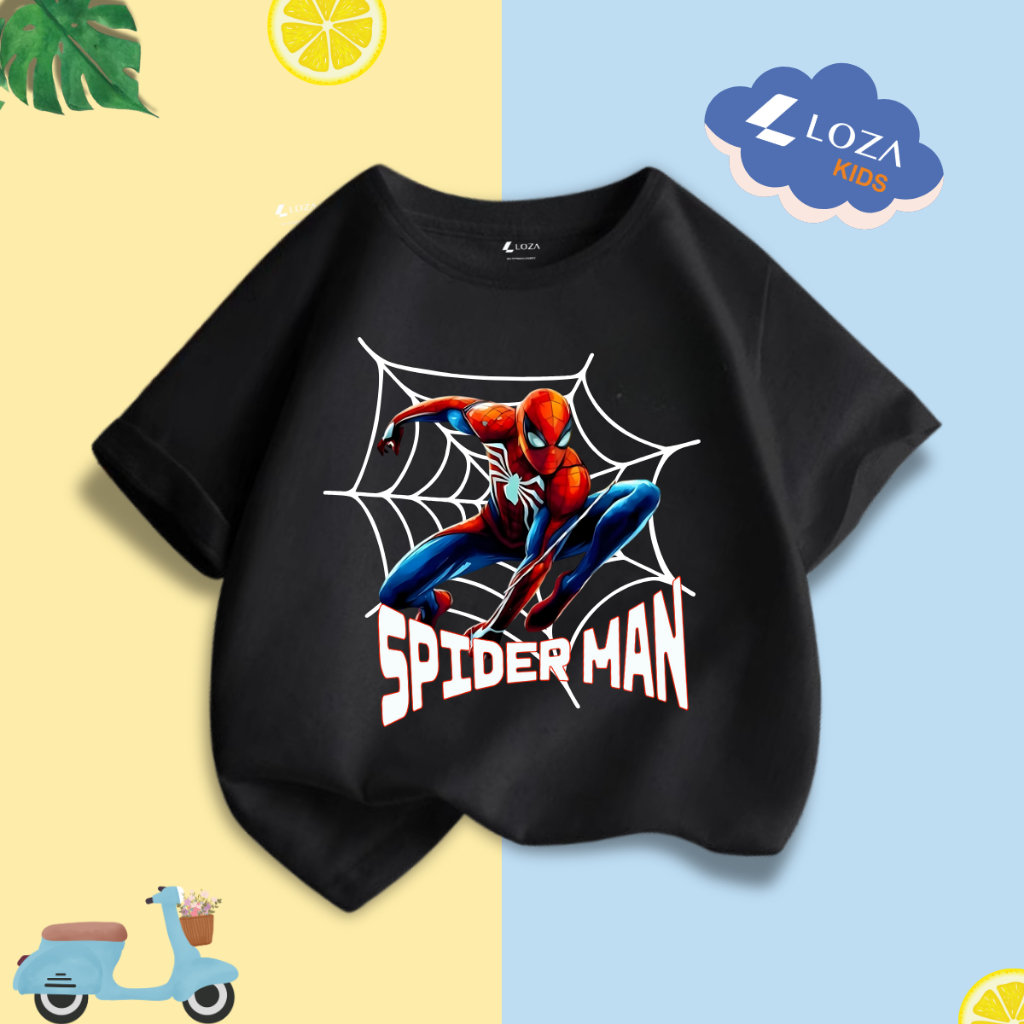 Áo thun bé trai in hình BST Marvel - Loza Kids Mã CA007_thumbnail_9