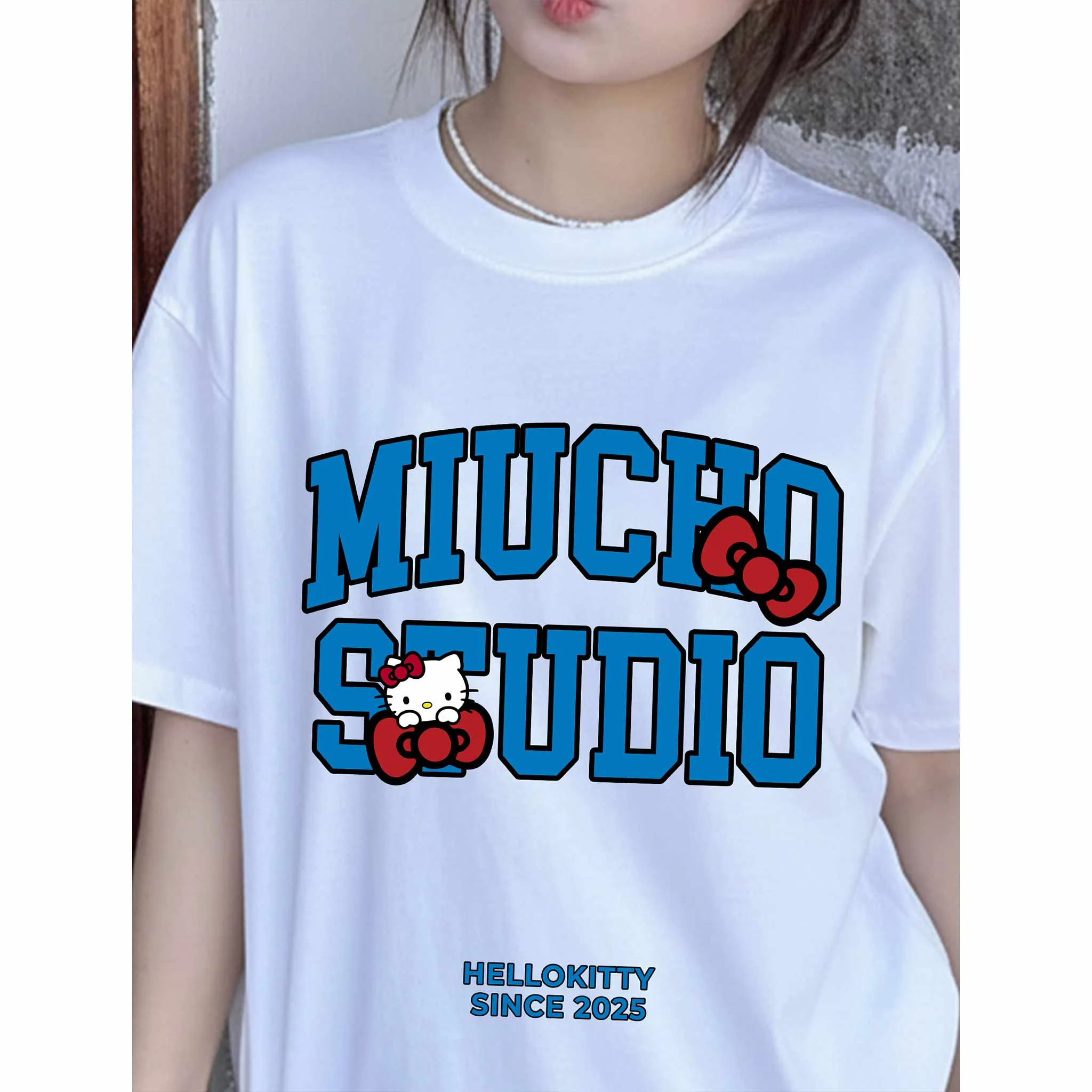 Áo thun boxy Miucho Studio chất vải thoáng mát mềm mại in chữ local brand hình Kitty nhiều màu 2803_thumbnail_2