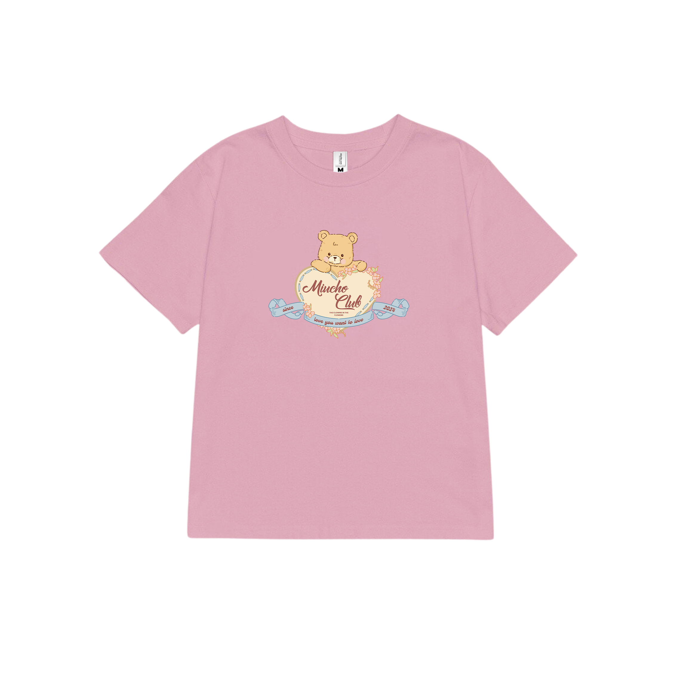 Áo Thun baby tee form ôm ABD1355 Miucho vải cotton co giãn in mix