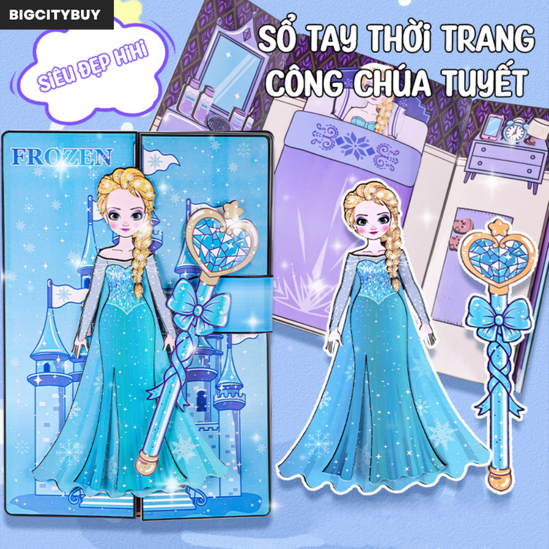 Sổ Tay Thời Trang Công Chúa Tuyết_thumbnail_2