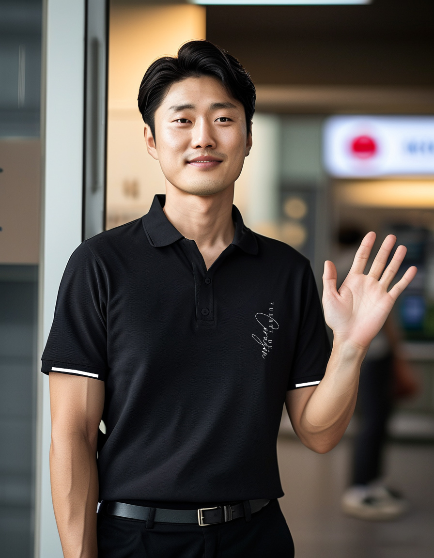 Áo polo nam form vừa 1870 Miucho Iconic vải cá sấu đứng form thoáng mát in Typography_thumbnail_4