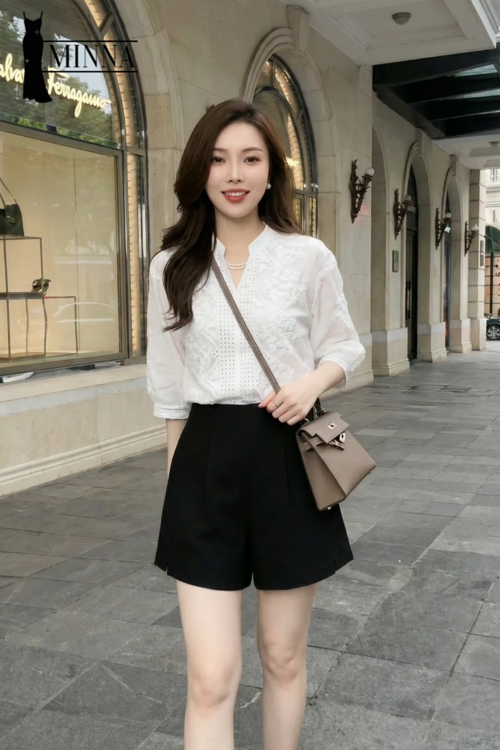 ✨ Ivory Grace Shirt ✨ - MA046