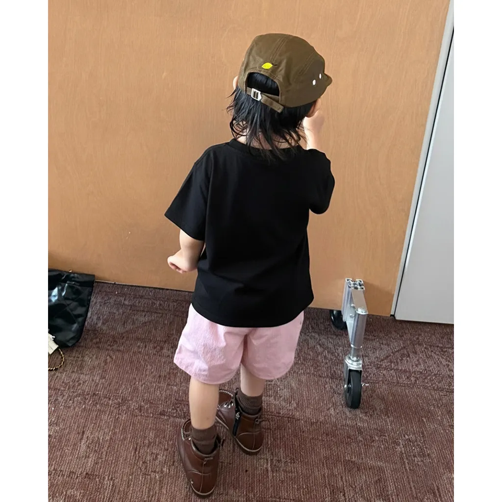 Áo thun bé gái form rộng Kado vải cotton thoáng mát mềm mại Gấu Teddy đáng yêu in mix 2925_thumbnail_6