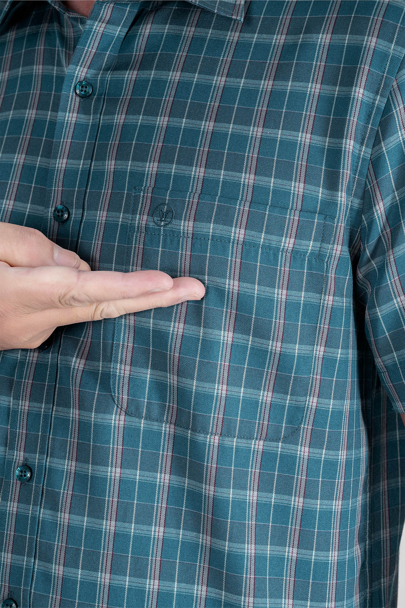 Sơ Mi Caro Cộc Tay Nam Trung Niên ANCHI Chất Liệu Sợi Tre Cao Cấp_thumbnail_10