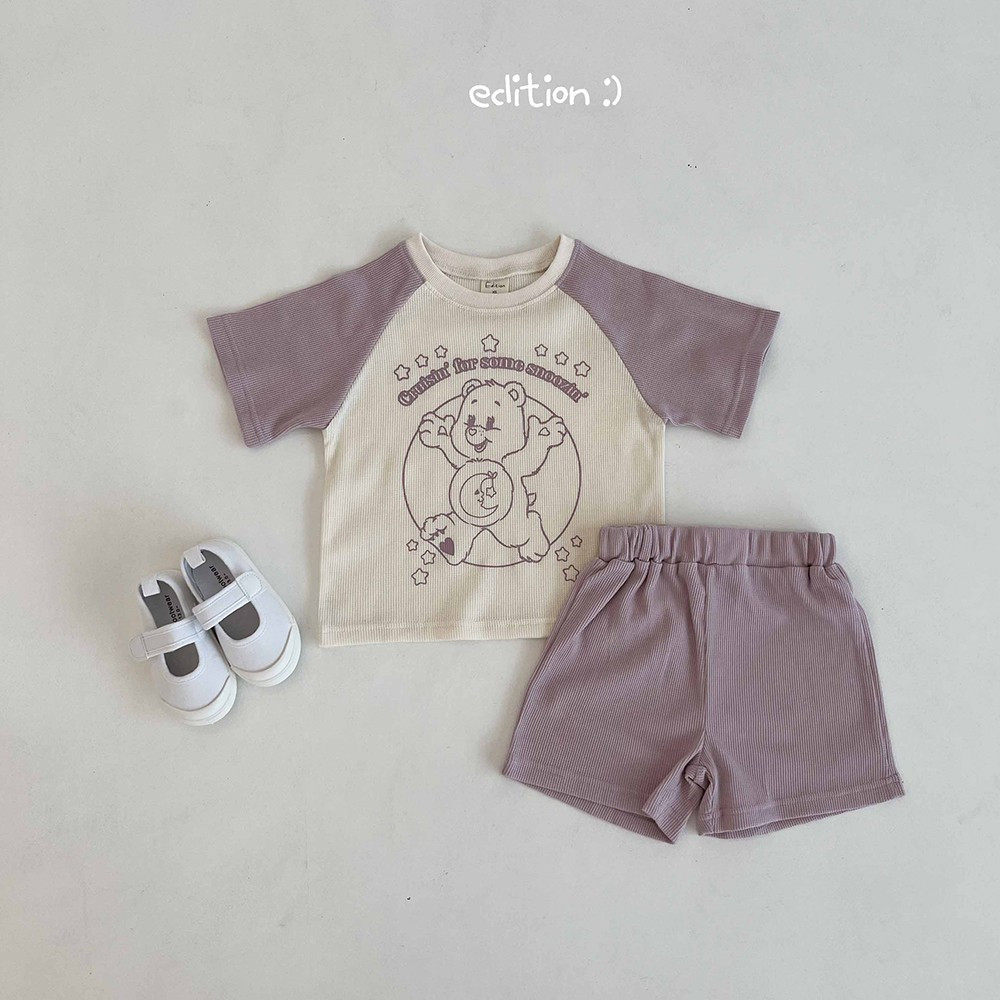 Set đồ bé trai/bé gái gấu “Cruisin’ for some snoozin’” phối tay raglan_thumbnail_2