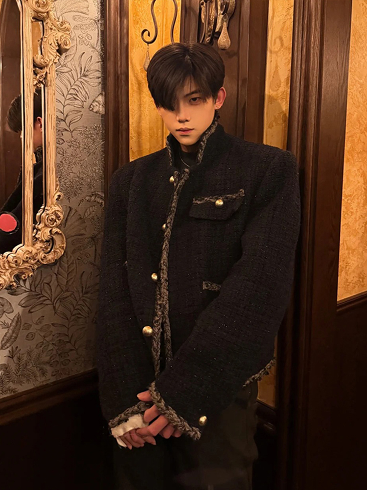 Áo khoác dạ tweed nam cao cấp – Phong cách quý phái, sang trọng_thumbnail_4