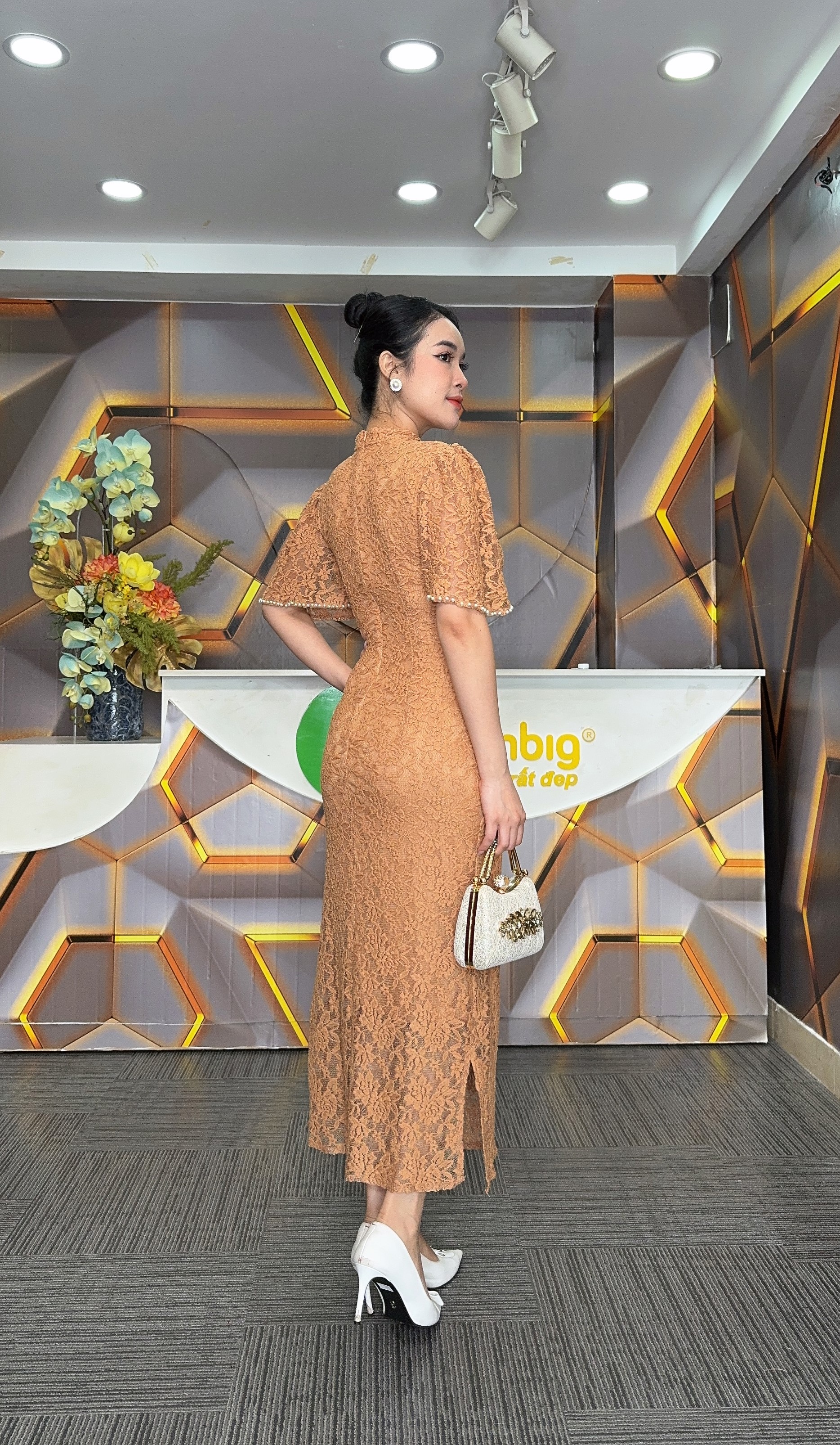 Đầm sườn xám - Y1855 - Thương hiệu Zonbig_thumbnail_6