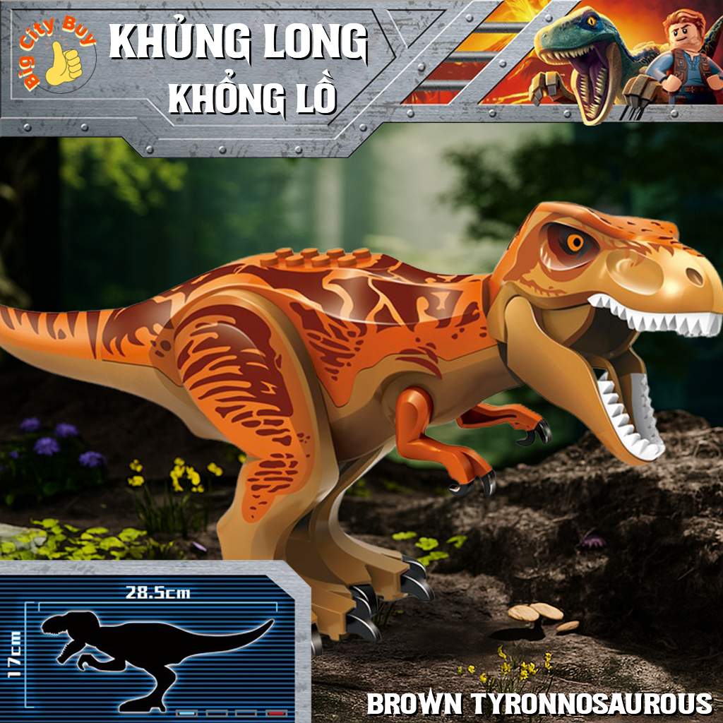 Khủng Long Mô Hình Lắp Ráp T Rex Thằn Lằn Bay Đồ Chơi Khủng Long Bạo Chúa Dinosaur Loại To_thumbnail_1