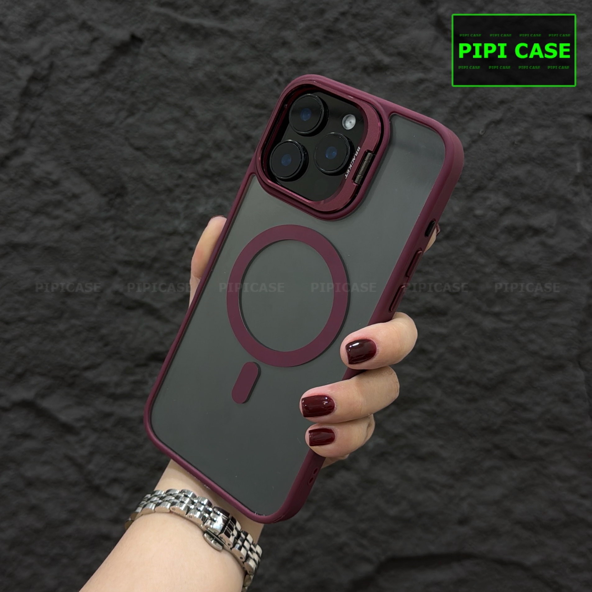 Ốp Lưng iPhone 14 Pro Max - Dansi - Đỏ_thumbnail_3
