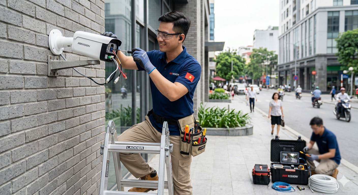 Dịch Vụ Lắp Đặt Camera Tại Hà Nội Trọn Gói, Giá Rẻ – Camera Thuận Phát