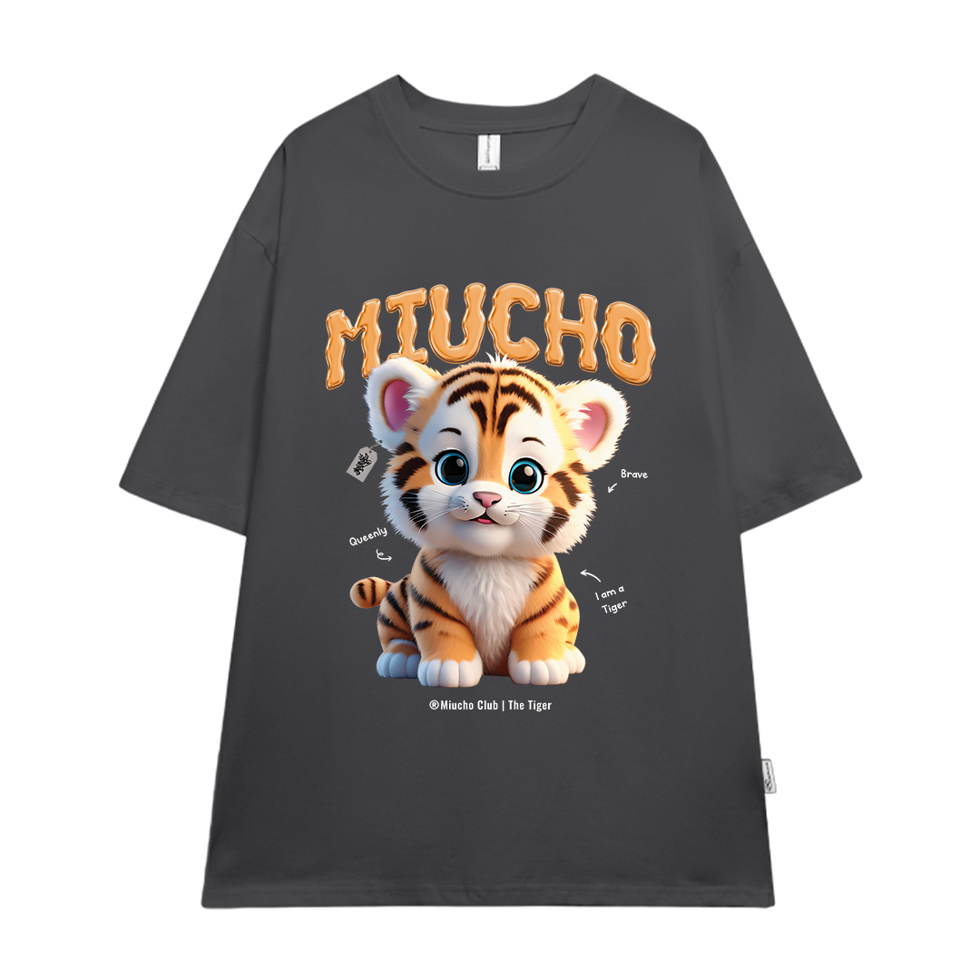 Áo thun form rộng 12 con giáp tuổi Dần (tuổi hổ) ATD1238 Miucho tay ngắn cổ tròn in mix_thumbnail_17