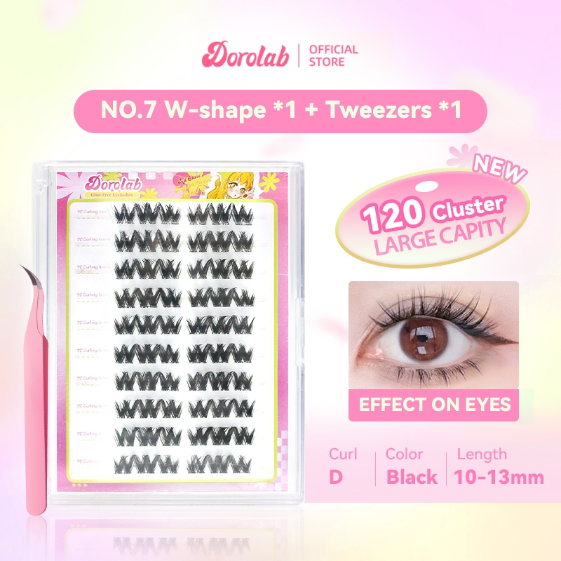 Dorolab Cluster Lashes Glue Free - White glue band_thumbnail_12