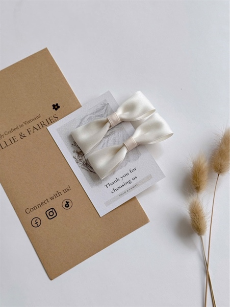 Flower Girl Bow (Set Kẹp)