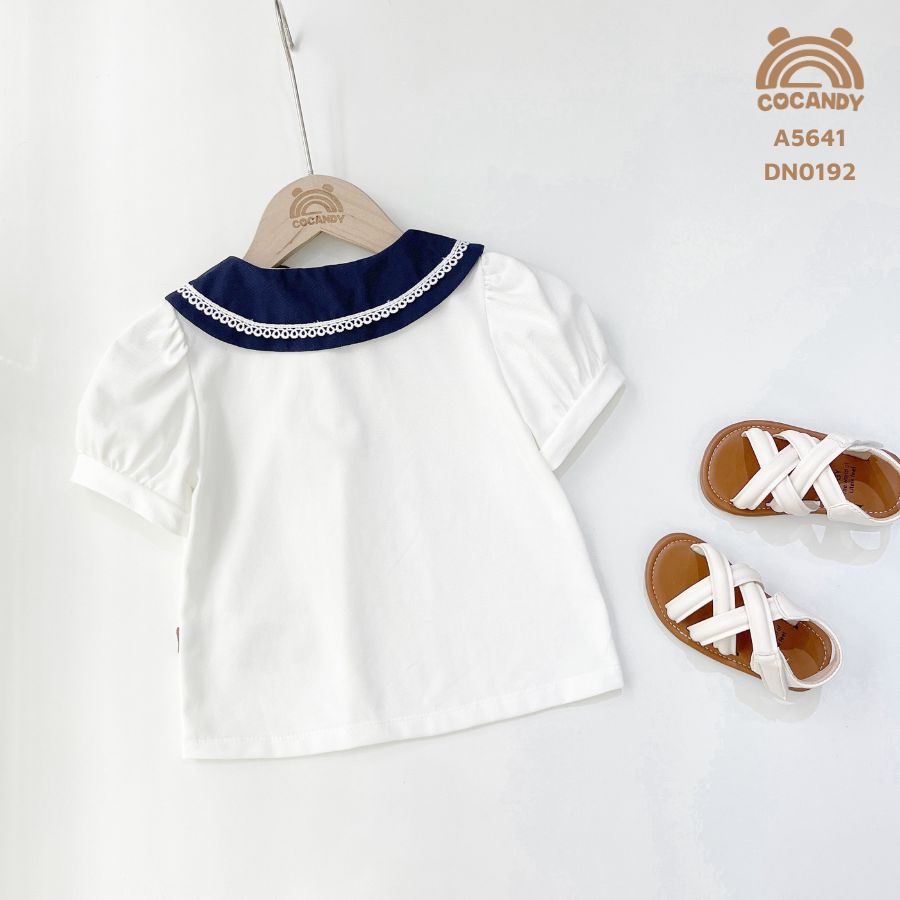 Áo cộc TRẮNG phối XTHAN cổ sen_thumbnail_2