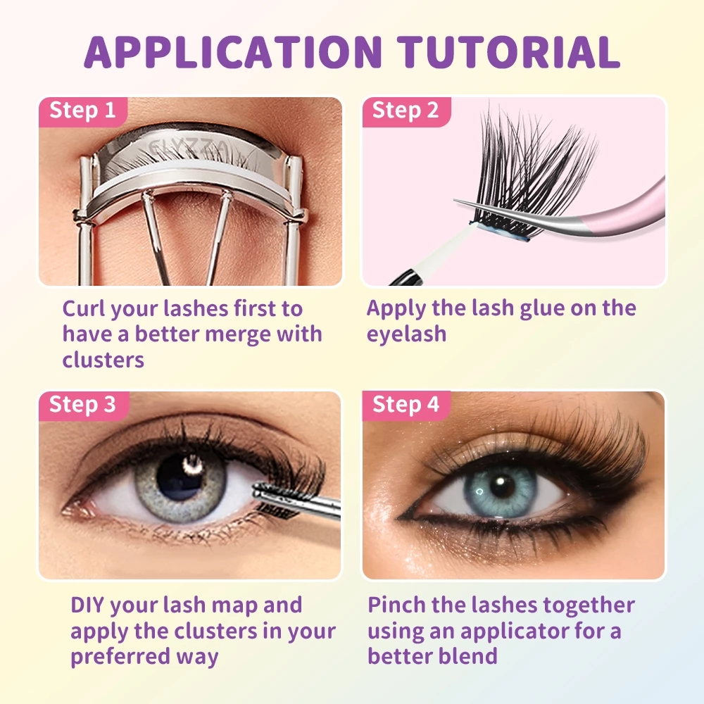 Fluffy Eyelash Extensions Eyelashes Extension_thumbnail_5