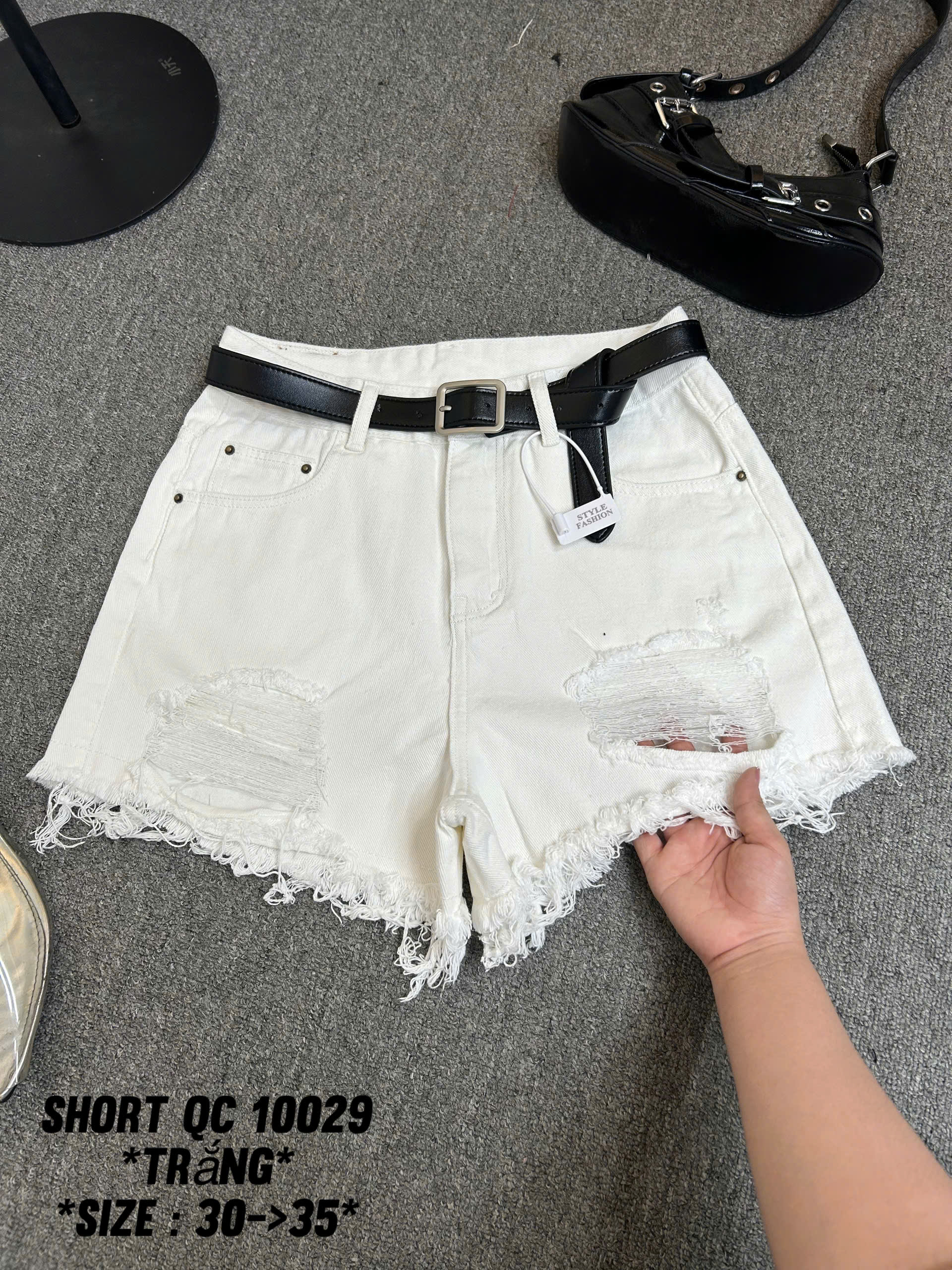 Quần short jean rách kiểu bigsize QSJ10029 dành cho nàng béo mập từ 55-90kg_thumbnail_10