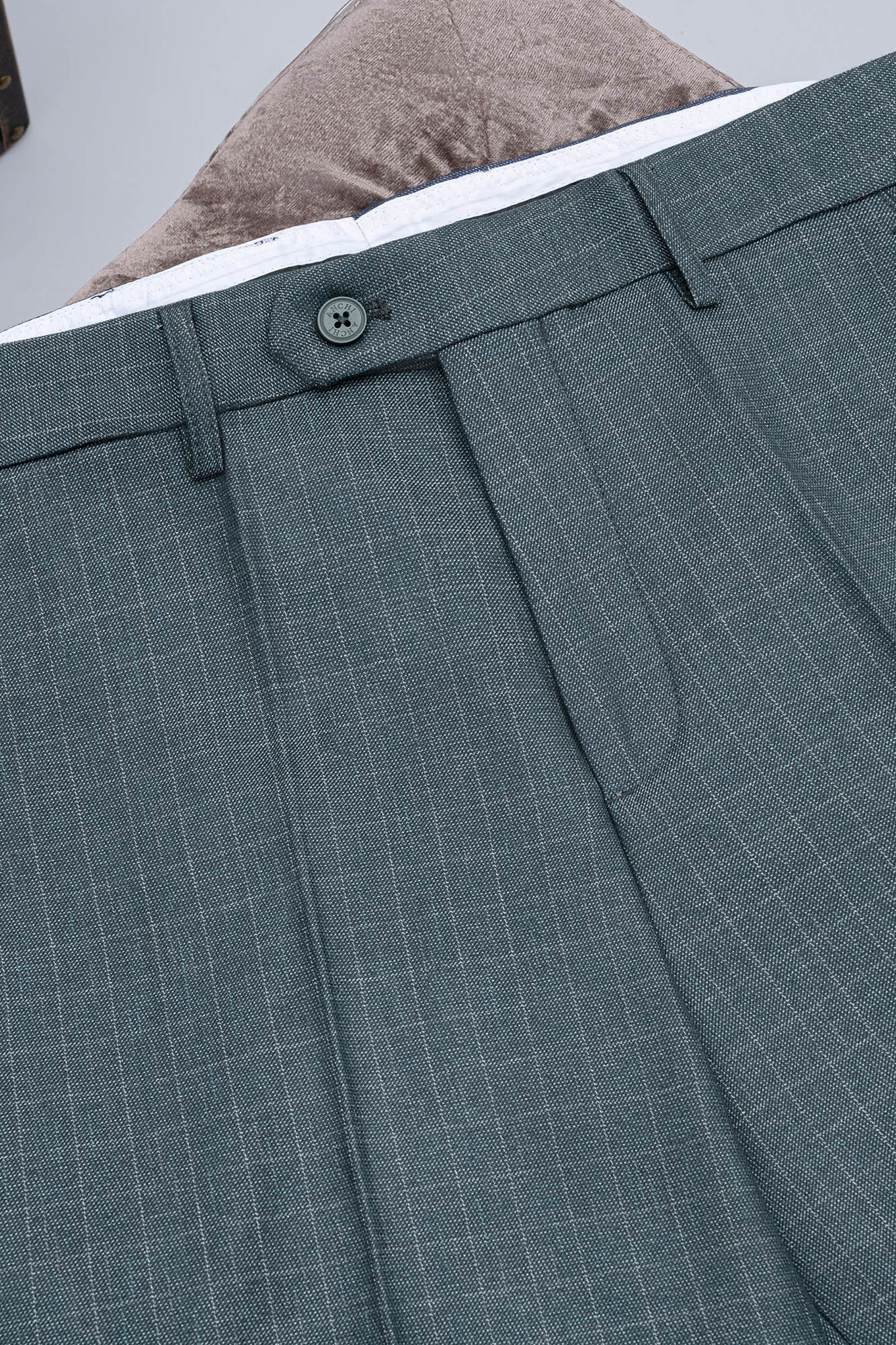 Quần Âu 0 Ly Cổ Điển Tweed Nam Trung Niên Dày Dặn Chống Nhăn_thumbnail_3