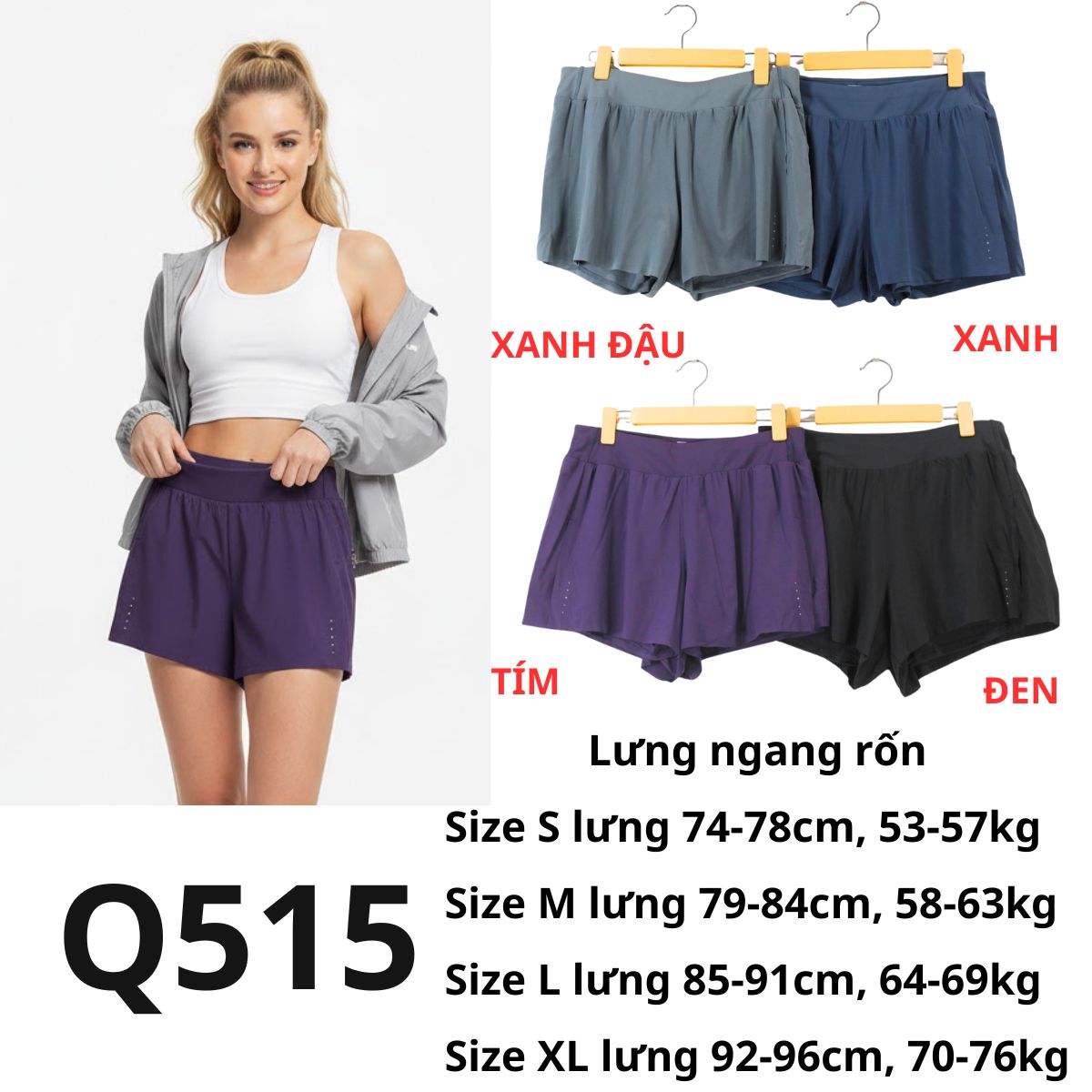 Q515 Quần váy thể thao