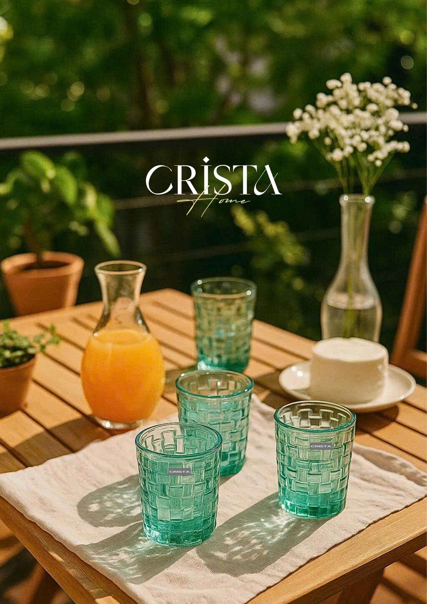 Bộ 6 cốc thủy CRISTA HOME tinh vân caro 280ml_thumbnail_71