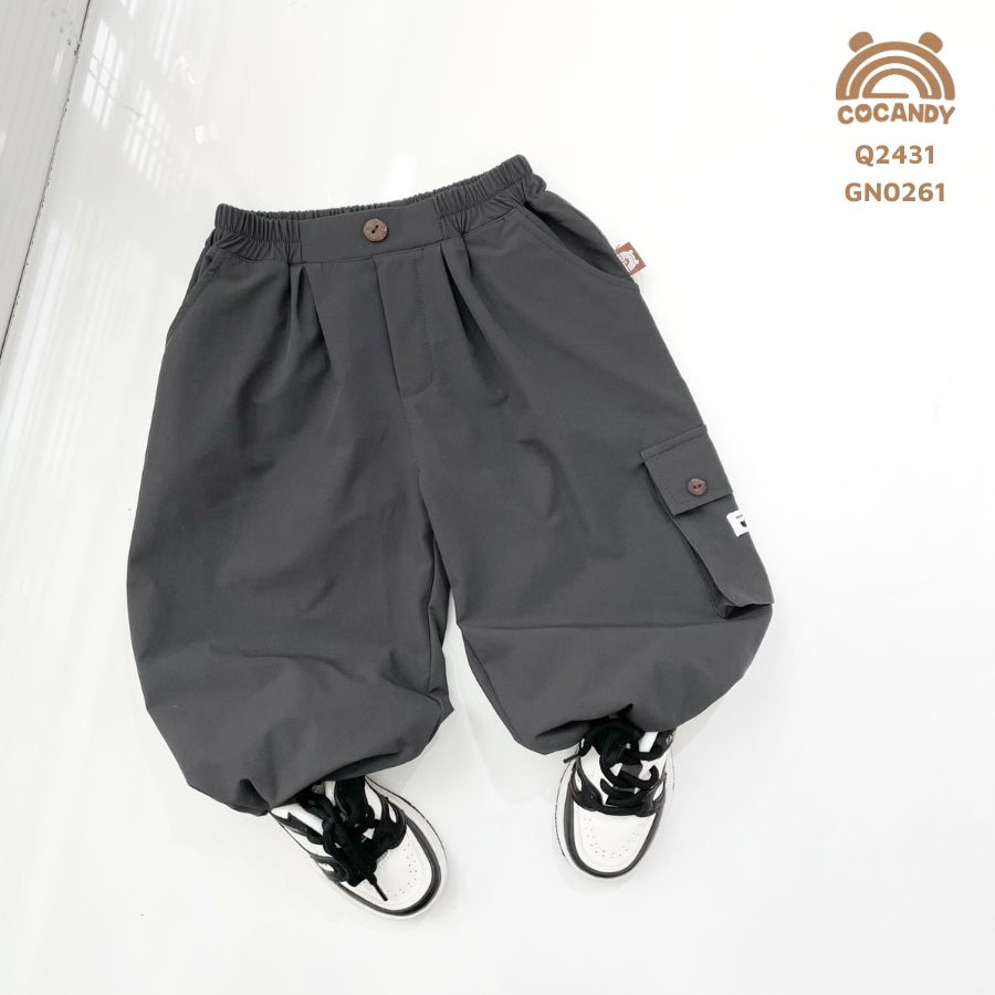 Quần dài GHI ĐẬM 1 túi hộp bo gấu_thumbnail_2