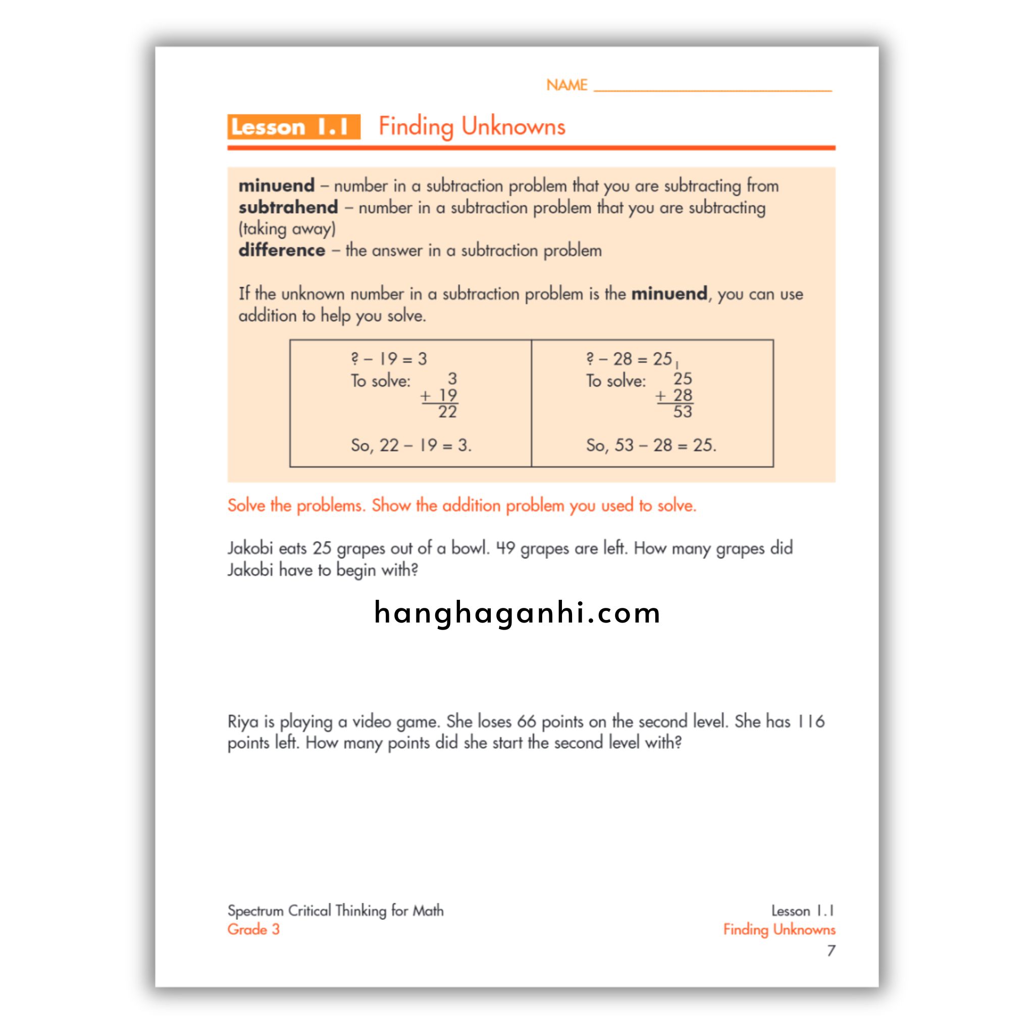 Sách Spectrum Critical Thinking for Math Workbook Grade 3_thumbnail_8