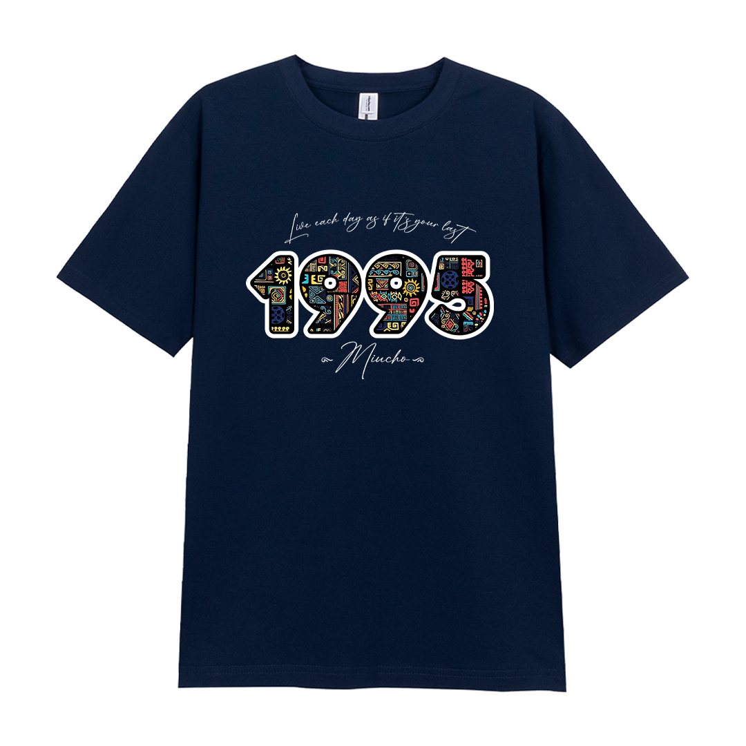 Áo thun nữ in năm sinh 1995 form vừa regular vải cotton 4c thoáng mát ARD1782 Miucho Chic in mix_thumbnail_13