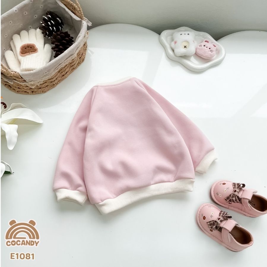 Áo dài nỉ HỒNG họa tiết mèo_thumbnail_3