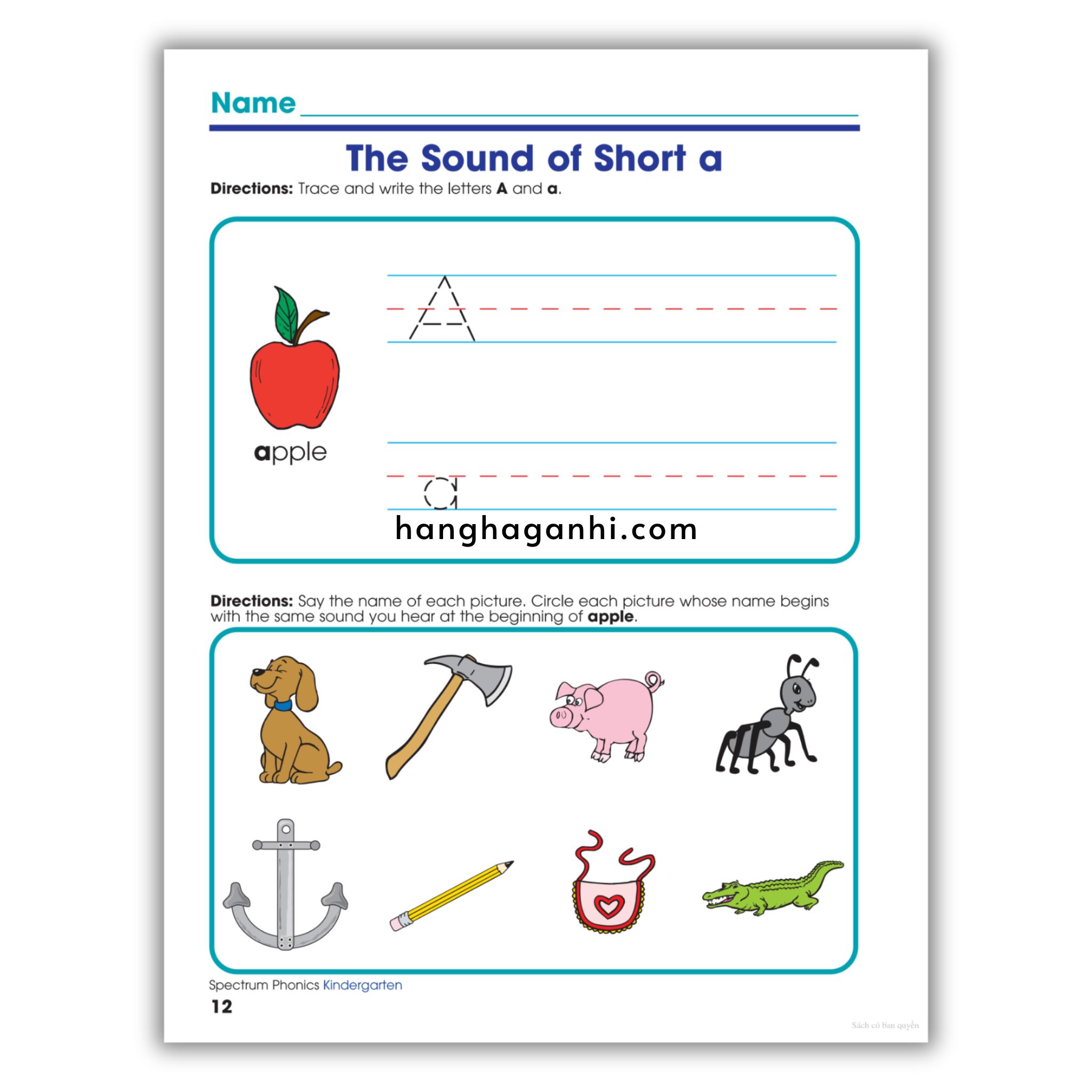 Sách Spectrum Phonics Workbook Grade K_thumbnail_9